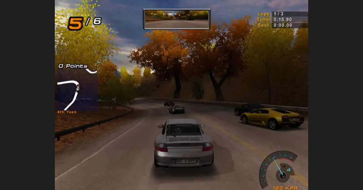 Screenshot from Need for Speed: Hot Pursuit 2, 2002