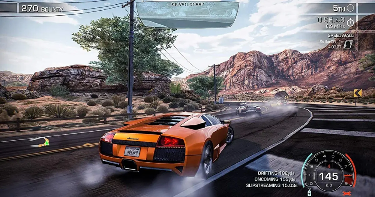Screenshot from Need for Speed: Hot Pursuit Remastered, 2020