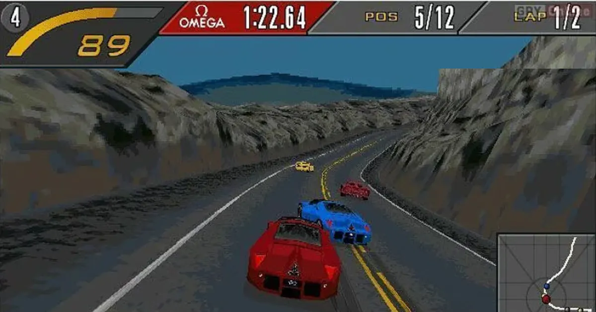 Screenshot from Need for Speed II, 1997