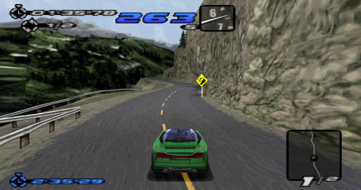Screenshot from Need for Speed III: Hot Pursuit, 1998