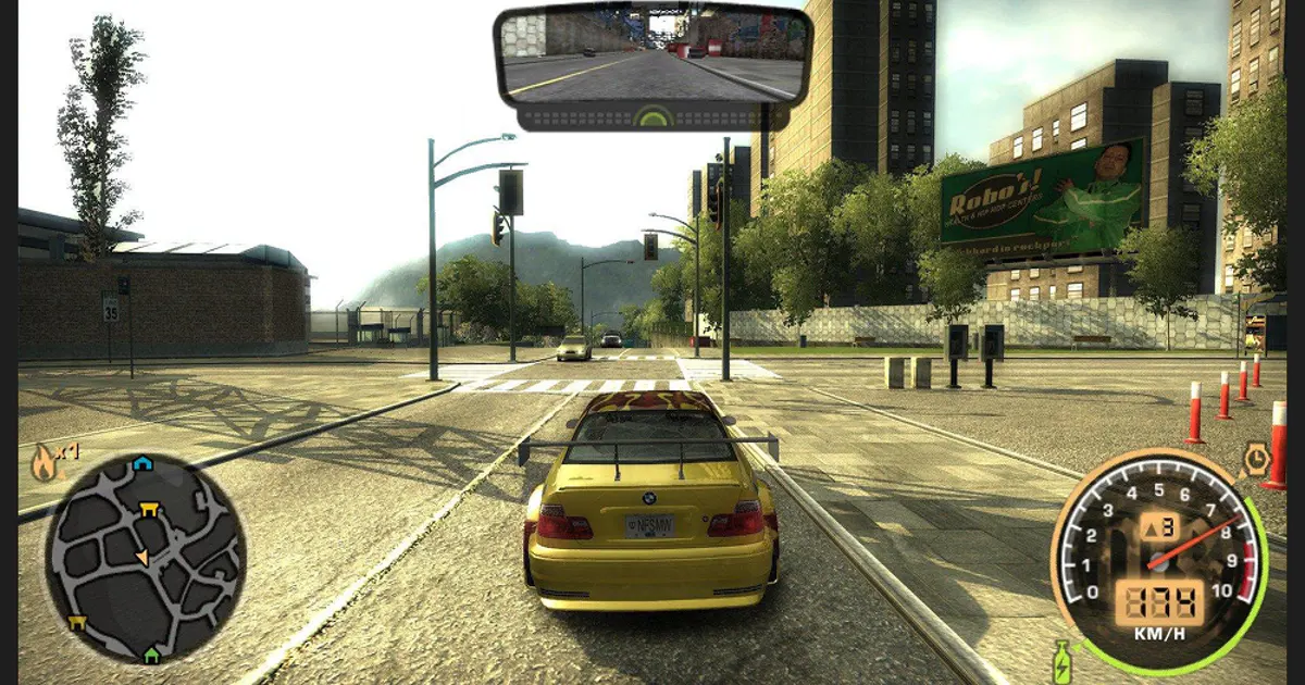 Screenshot from Need for Speed: Most Wanted, 2005