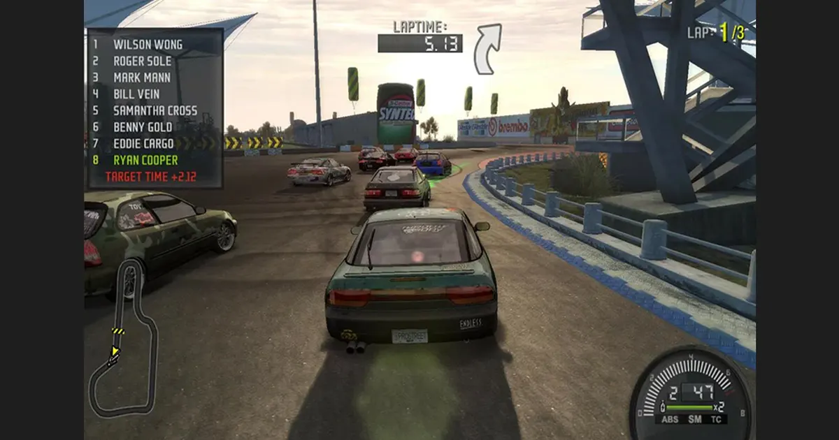 Screenshot from Need for Speed: ProStreet, 2007