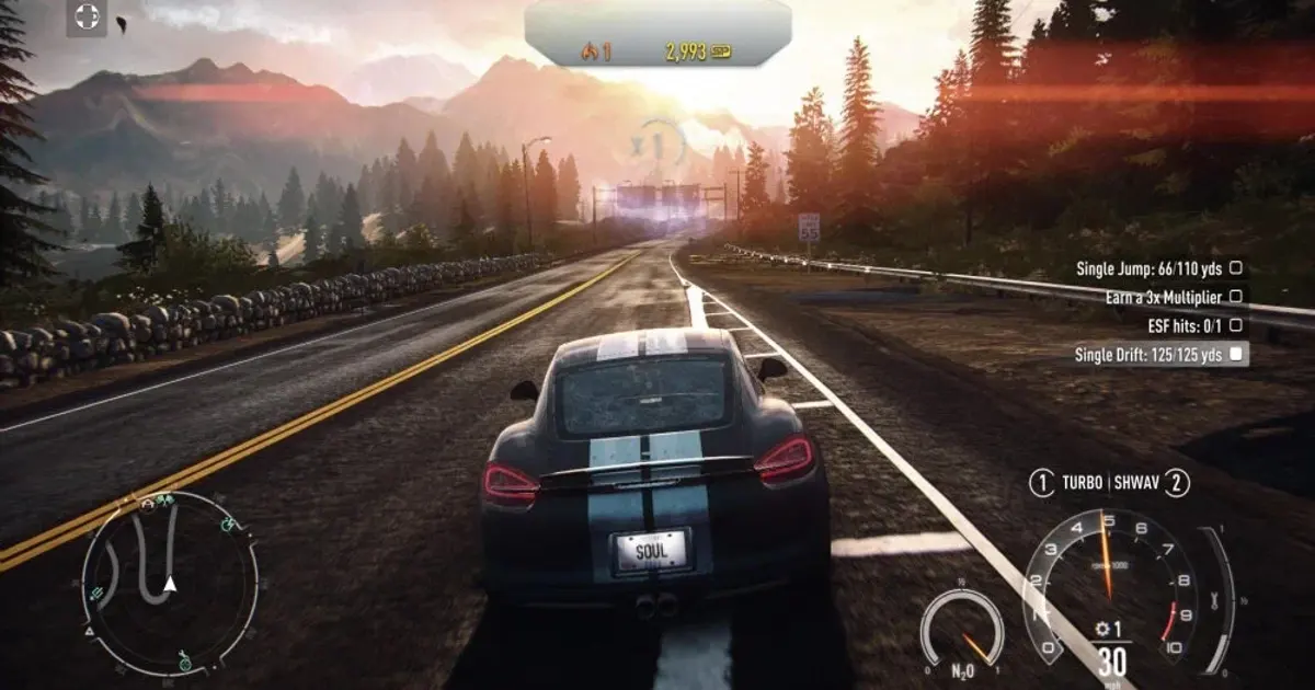 Screenshot from Need for Speed: Rivals, 2013