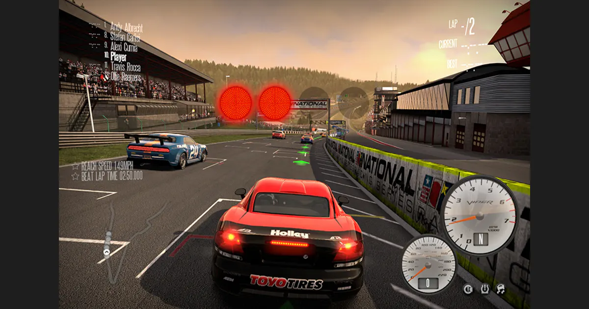 Screenshot from Need for Speed: Shift, 2009