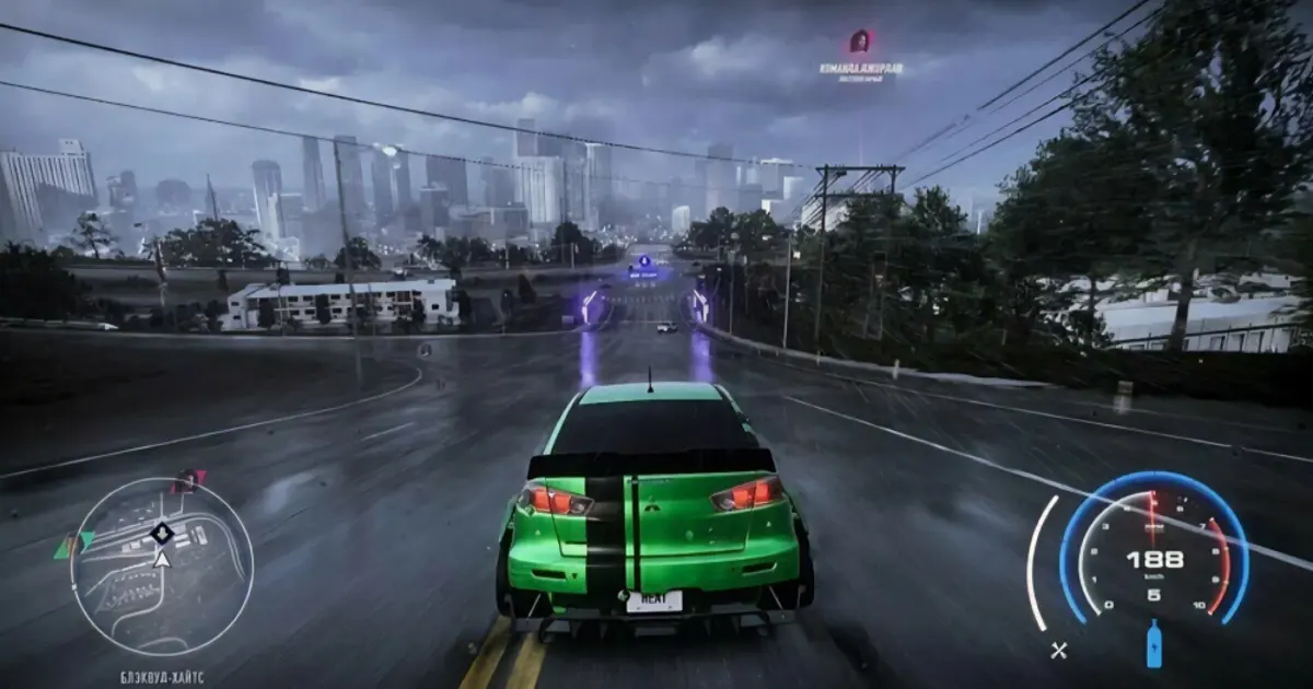 Screenshot from Need for Speed Unbound, 2022