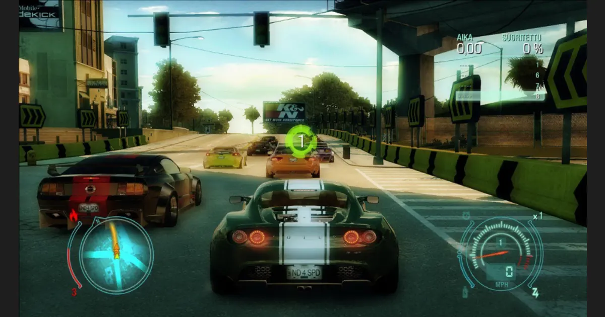 Screenshot from Need for Speed: Undercover, 2008