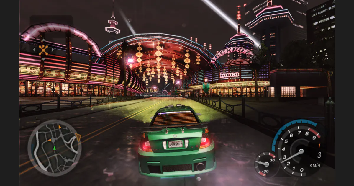 Screenshot from Need for Speed: Underground 2, 2004