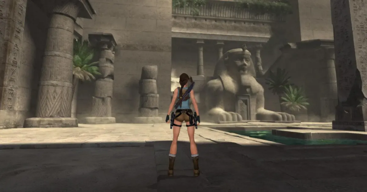 Lara Croft in Tomb Raider: Anniversary