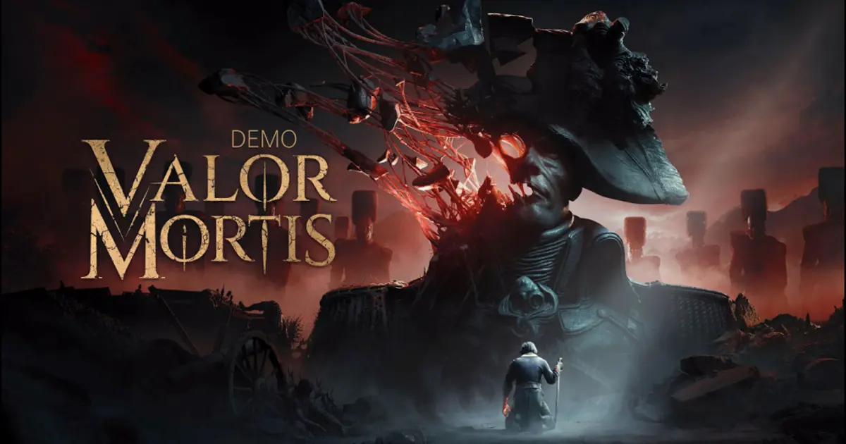 Valor Mortis first-person soulslike gameplay